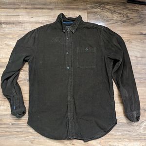 Long Sleeve LS Corduroy Button Shirt